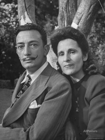 Salvador Dalí: Inicios del Icono Surrealista 3 Dalí y Gala juntos