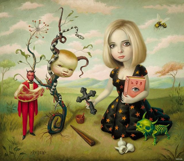 Surrealismo fusionándose con arte pop