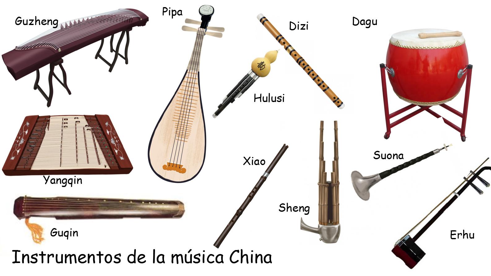 Cuándo inicio la música en China 3 Instrumentos antiguos de música china