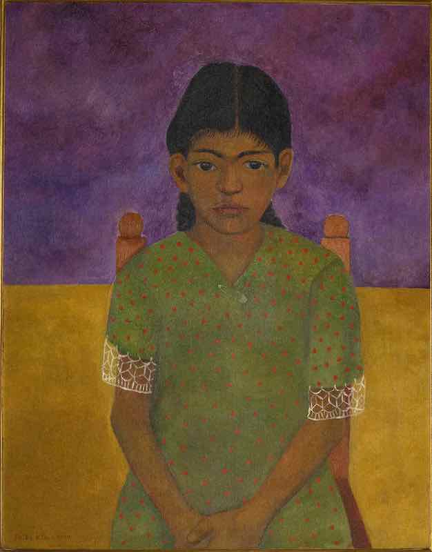 Frida Kahlo de niña en México