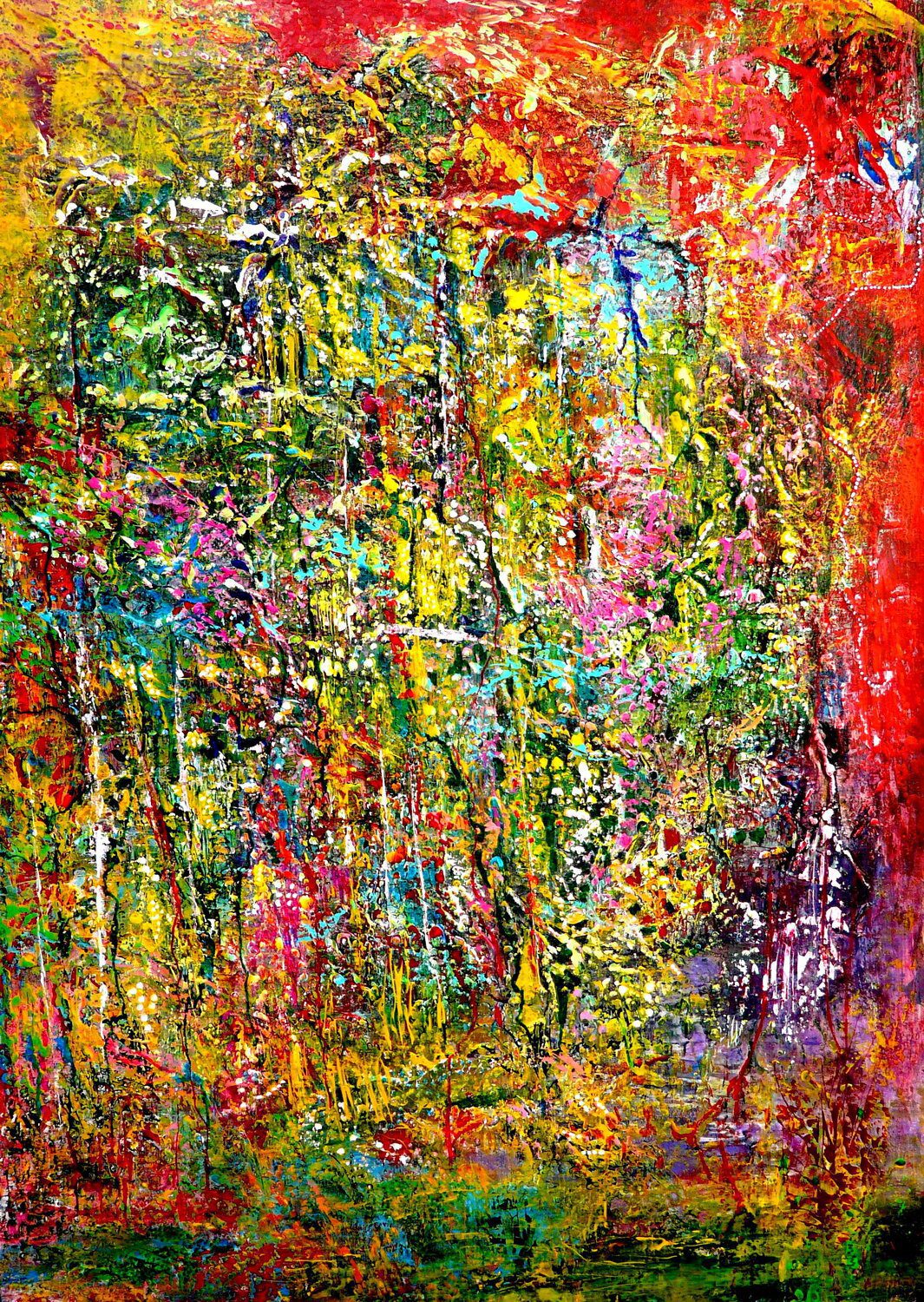 Qué tecnica usaba Gerhard Richter 3 Gerhard Richter frotamiento pintura