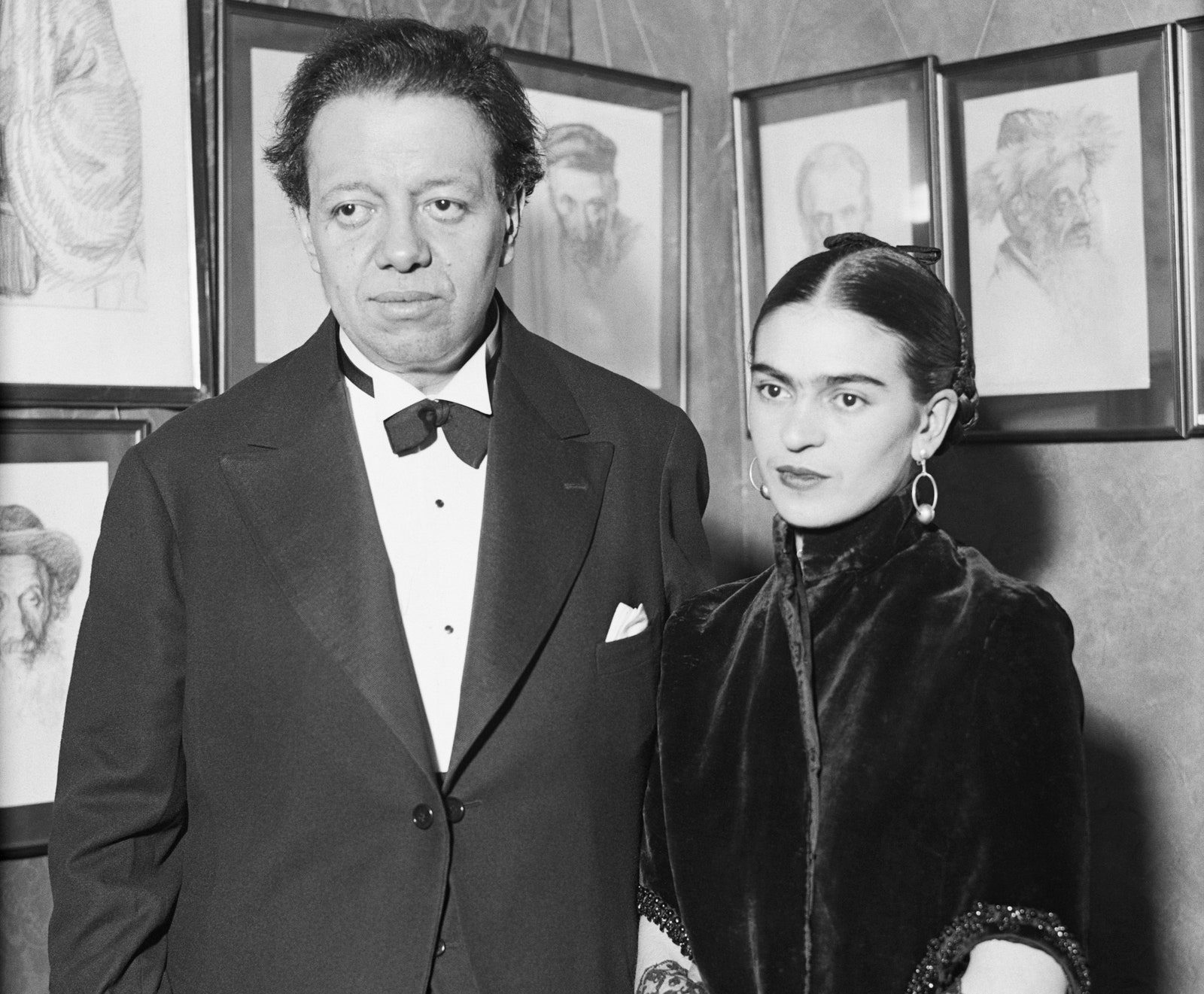 Que le sucedió a los 18 años a Frida Kahlo 4 Frida Kahlo y Diego Rivera juntos