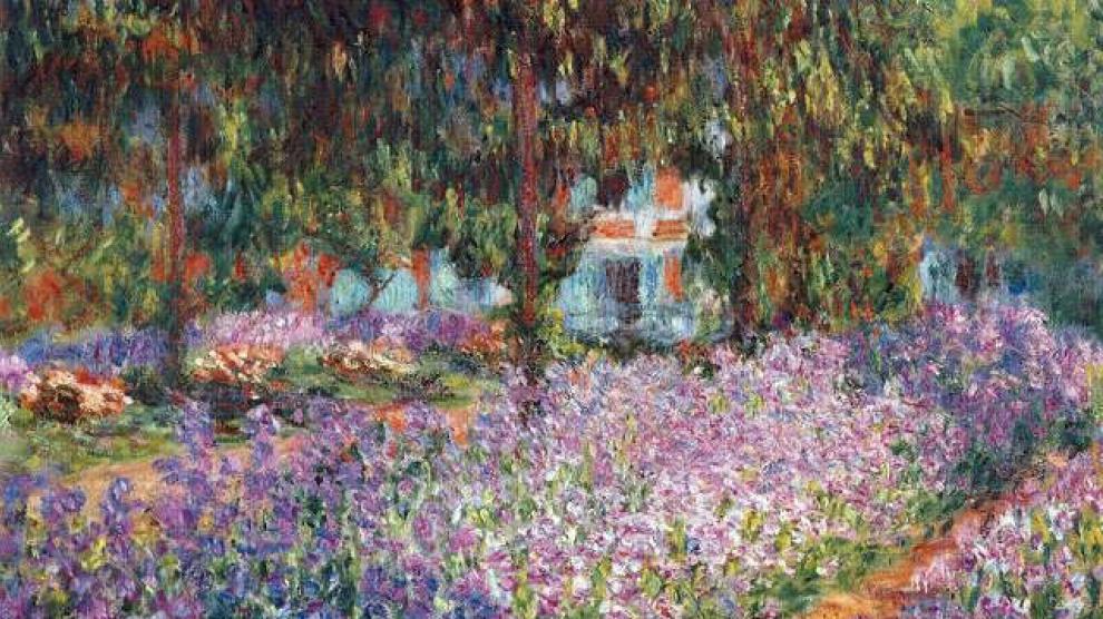 Claude Monet: Pinceladas que Definieron el Impresionismo 4 Jardín de Giverny pintado por Monet