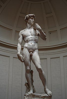 Escultura del David de Miguel Ángel