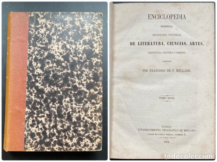 Enciclopedia antigua y moderna en computadora