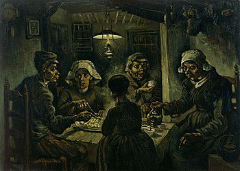 Los comedores de patatas Van Gogh