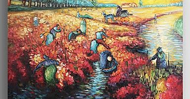 El viñedo rojo de Van Gogh