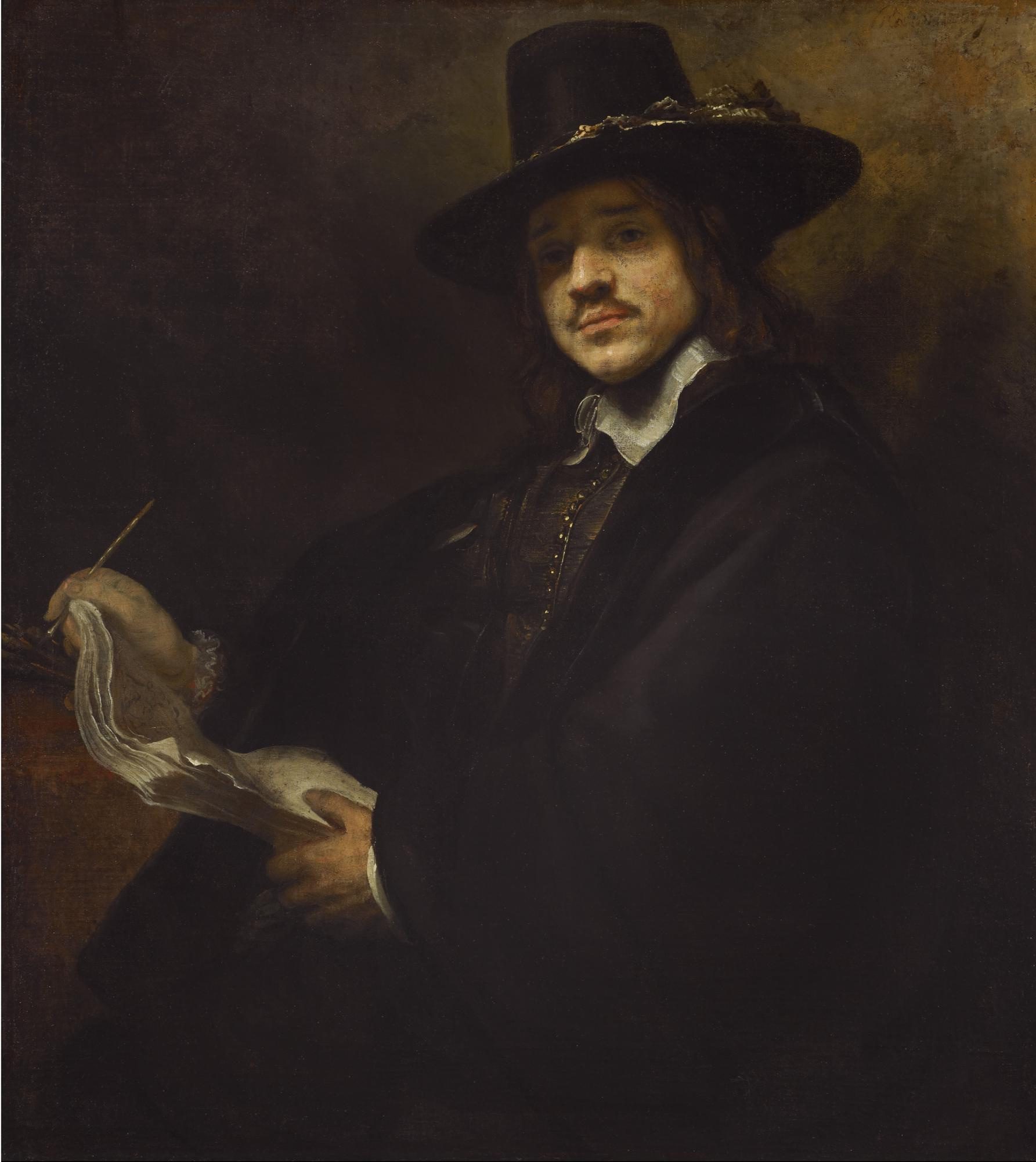 Rembrandt van Rijn: Pinceladas de Genialidad 3 Retrato joven Rembrandt van Rijn