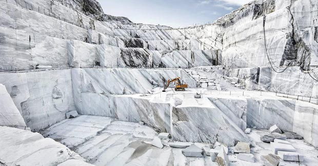 Mármol de Miguel Ángel: Secretos de un Genio del Arte 5 Canteras de mármol de Carrara, Italia