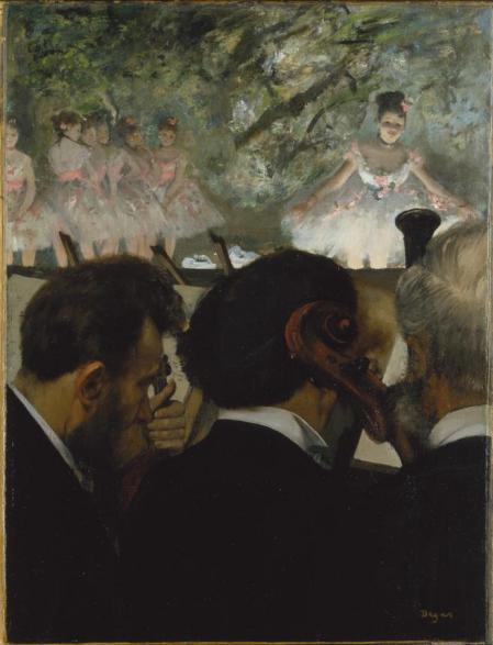Cuál fue la aportación de Edgar Degas a las artes 3 Edgar Degas pintando en su estudio