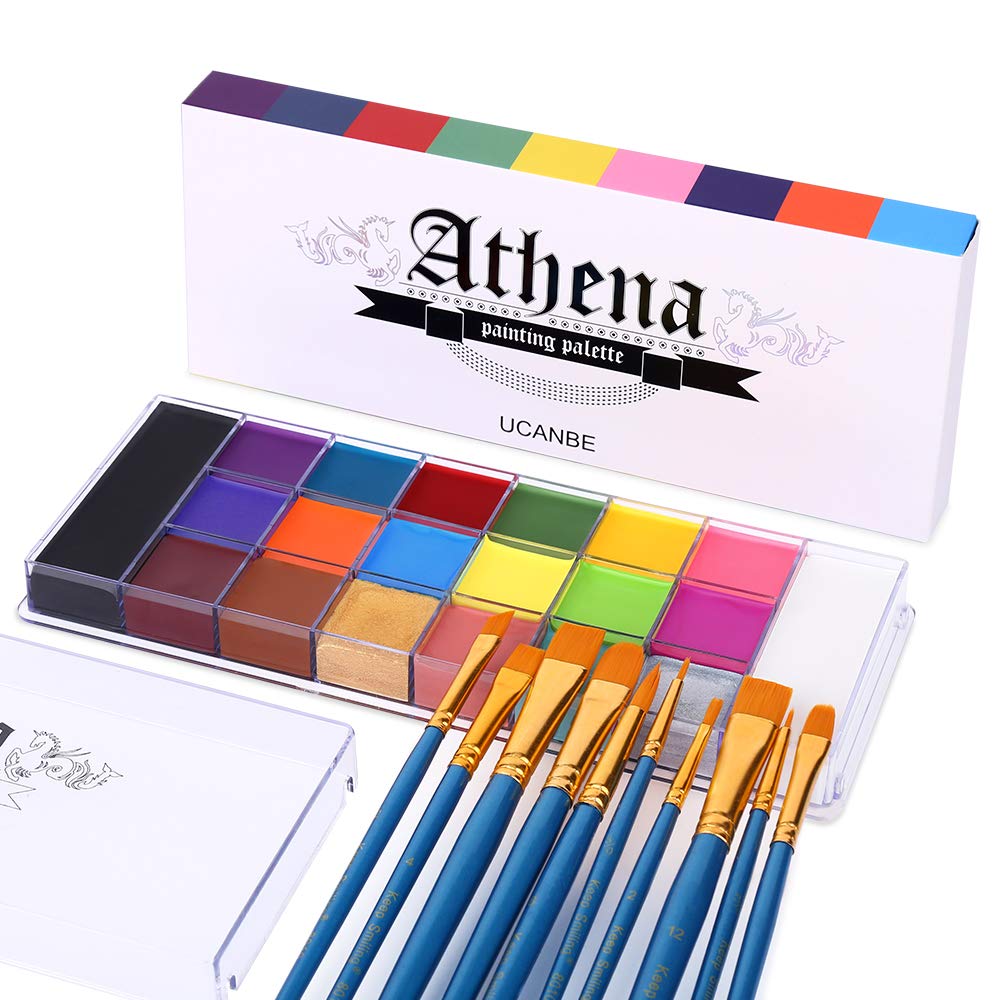 Qué materiales utiliza un pintor de arte 4 Pinceles y paleta de pintura artistica