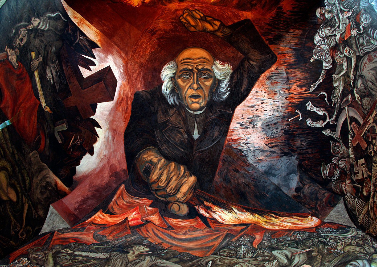 José Clemente Orozco: Pinceladas de Historia y Educación 3 Obra de José Clemente Orozco