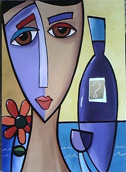 Pintura cubista de Juan Gris