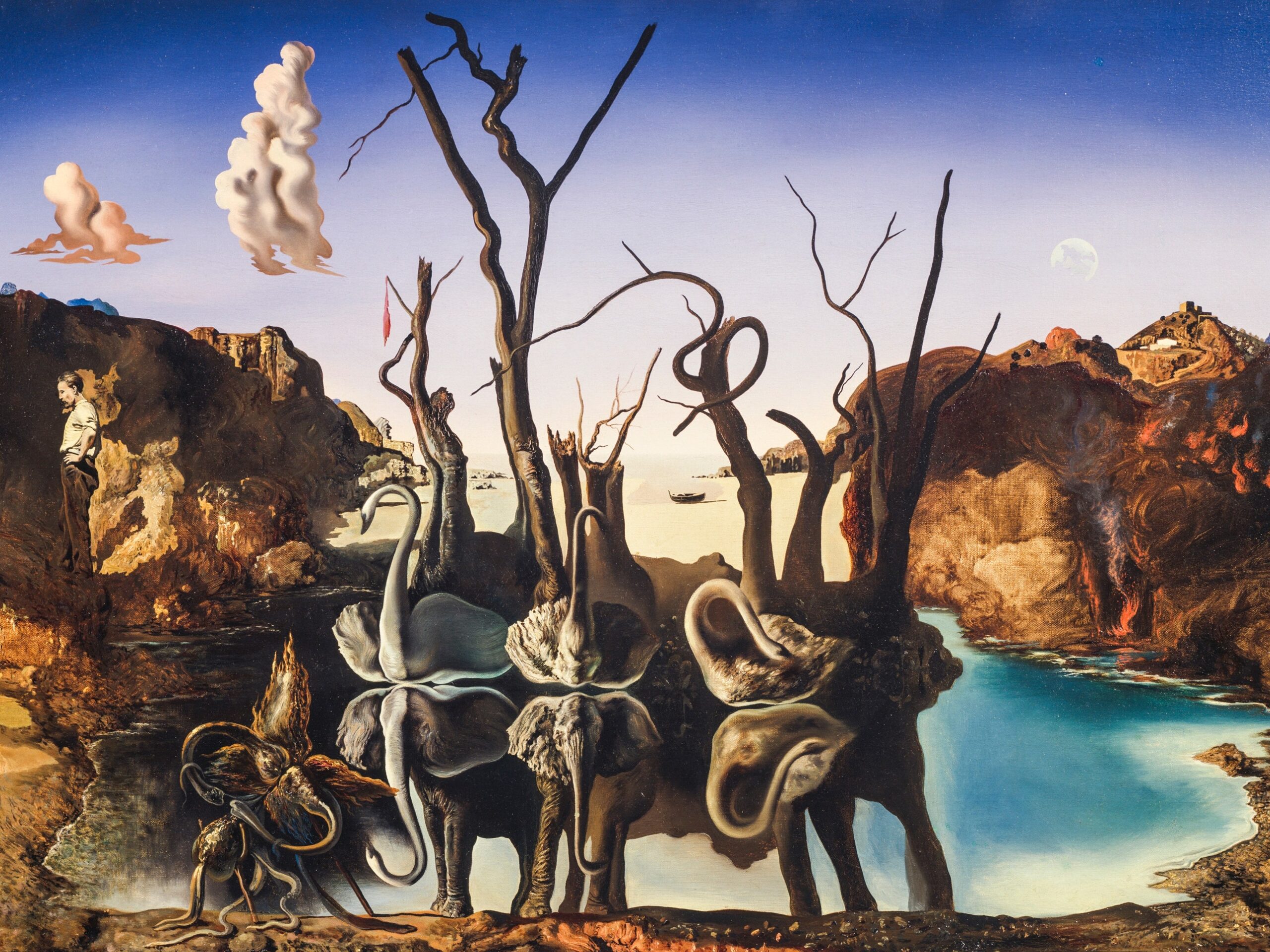 Surrealistas: Explorando sus Enigmáticas Pinturas 4 Pintura surrealista famosa