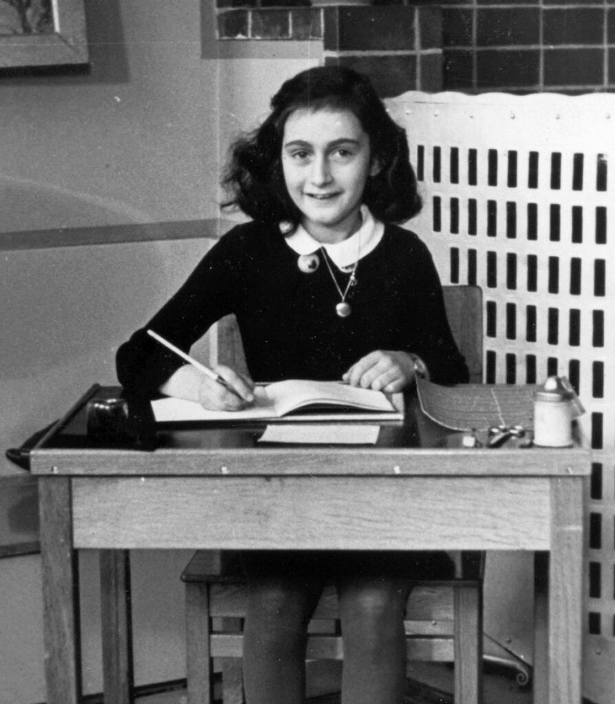 Quién era el autor del Diario de Ana Frank 3 Ana Frank de niña
