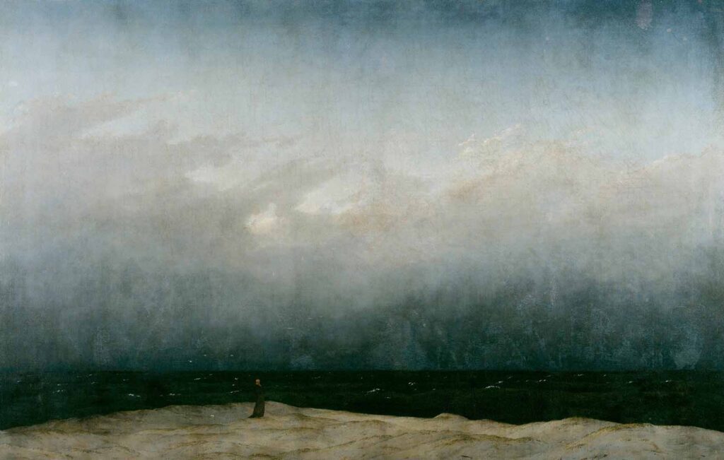 Caspar David Friedrich Der Monch am Meer Google Art Project
