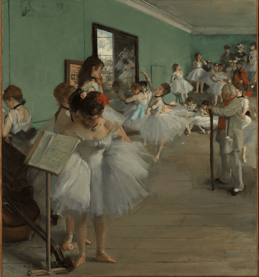 Degas y su influencia en el arte moderno 8 Degas ballet class