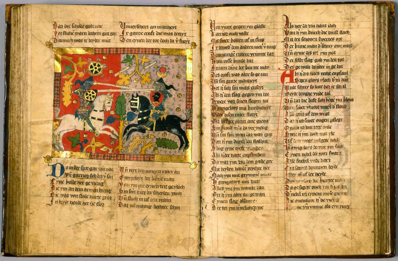 Qué obras fueron importantes en la Edad Media española 3 Manuscrito medieval español ilustrado
