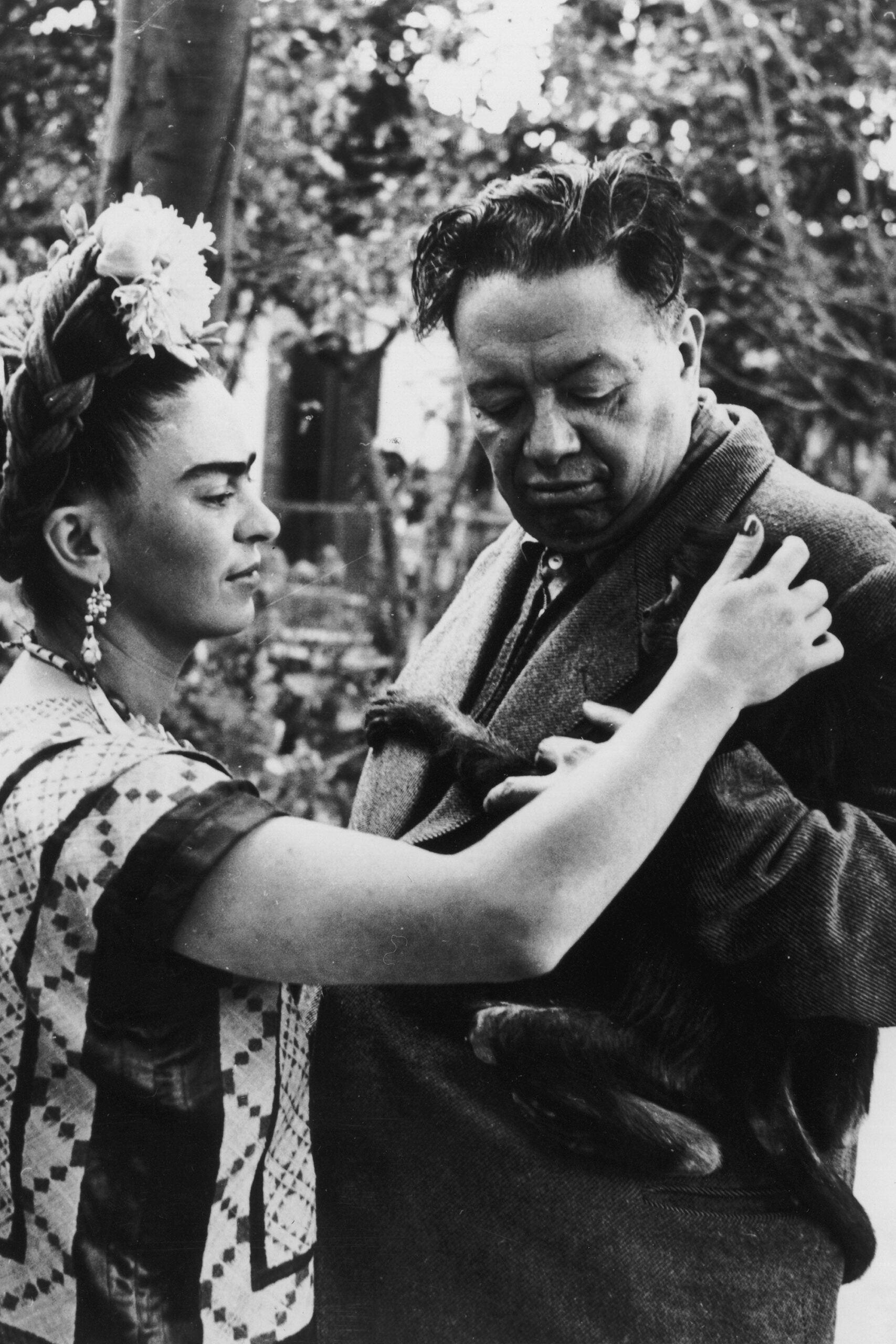 Qué fue lo que inspiro a Frida Kahlo 5 Frida Kahlo y Diego Rivera juntos