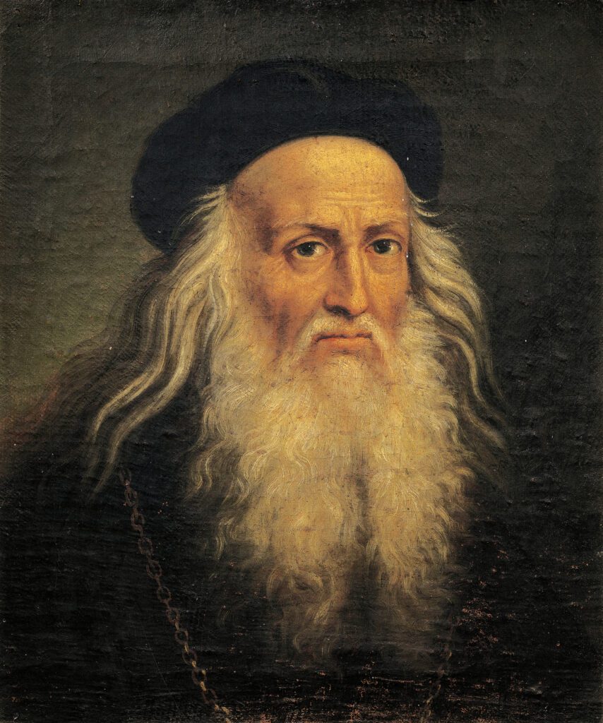 Quién fue Leonardo Da Vinci resumen corto 13 Portrait of Leonardo da Vinci by Lattanzio Querena