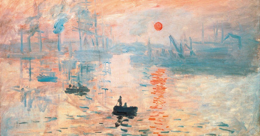 Impresión, sol naciente, Monet