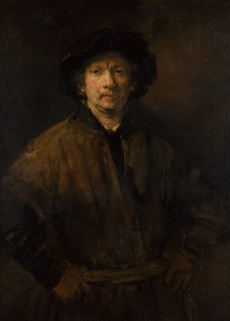 Qué era lo más importante del trabajo de Rembrandt 5 Rembrandt Harmenszoon van Rijn Large Self Portrait Google Art Project