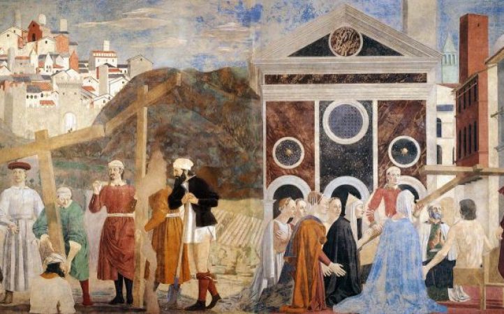 Qué artista italiano del Quattrocento además de pintor fue un gran matemático 3 Piero della Francesca pintando matemáticas