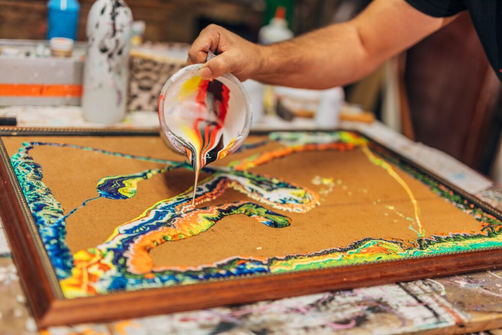 acrylic pouring 6408576001434