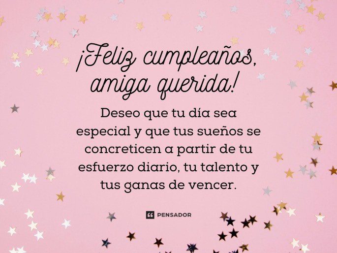 Cuál es el mejor poema para dedicar a una amiga en su cumpleaños