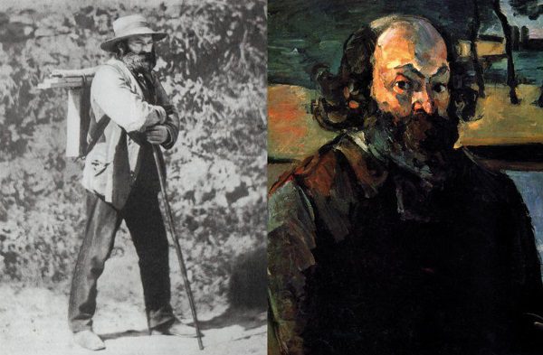 Paul Cézanne: Pinceladas que cambiaron la historia del arte 3 Retrato de Paul Cézanne pintando