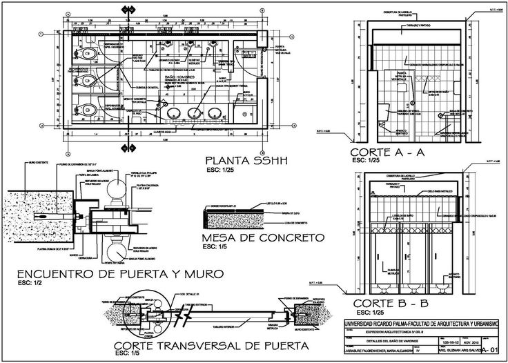 Que tiene que tener una memoria descriptiva 4 Detalle técnico de un plano arquitectónico