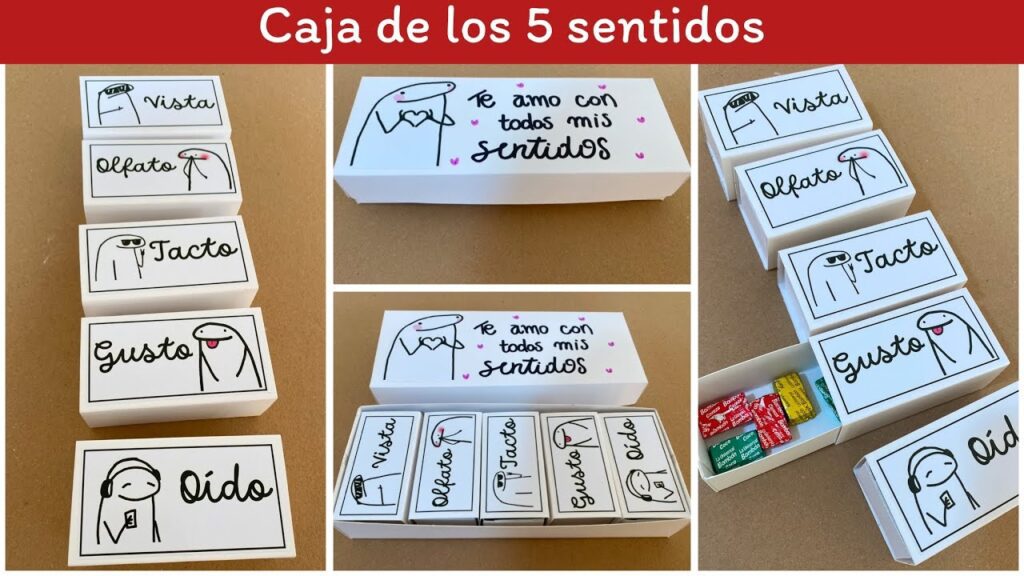 Cómo hacer una caja de los sentidos como regalo original 17 caja sentidos