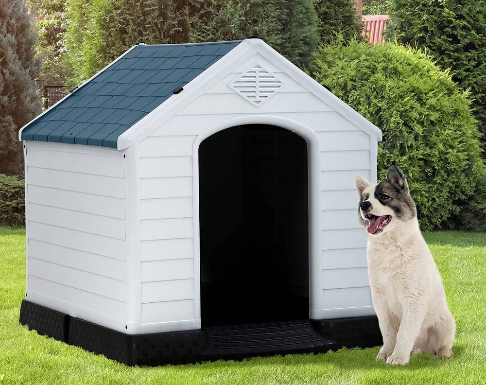 Cómo construir una casa para perro grande, fácil y económica