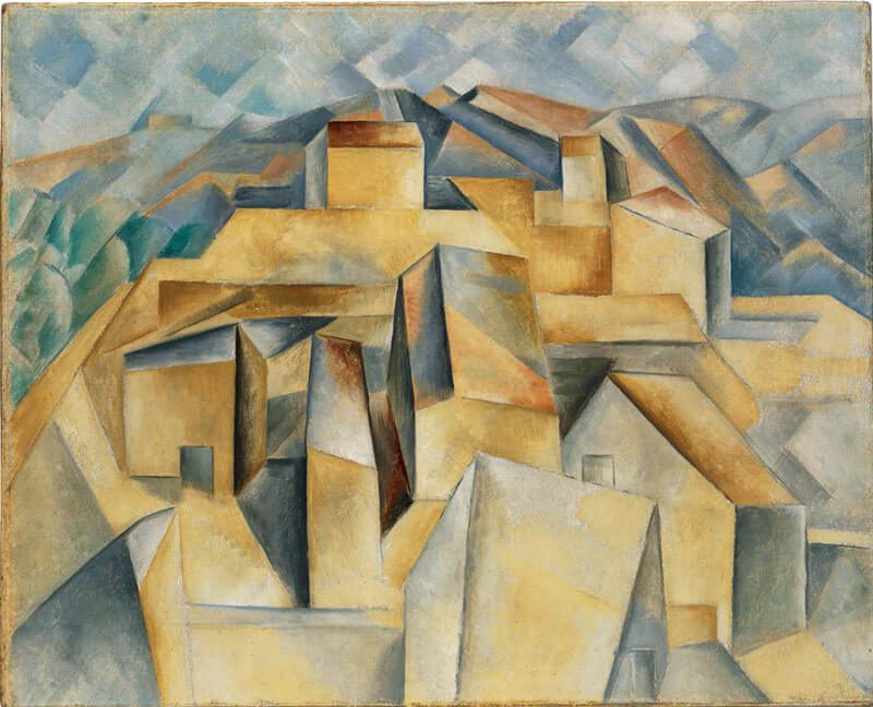 Pintura cubista de Pablo Picasso