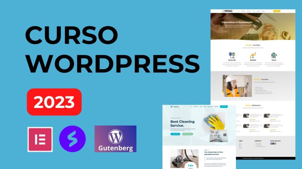 Cómo encontrar el mejor curso de WordPress para crear sitios web 2 curso wordpress