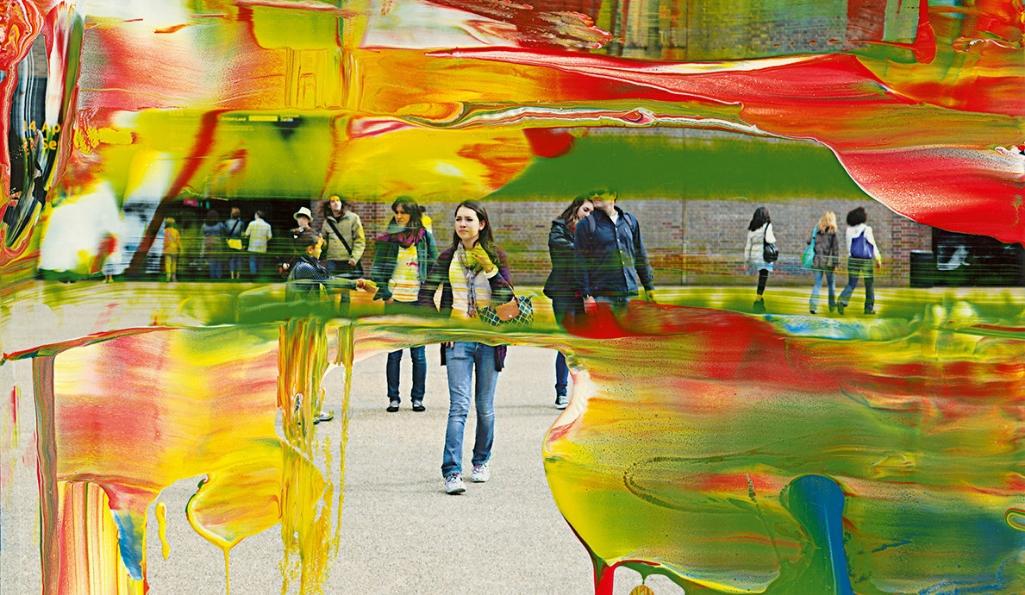 Qué tecnica usaba Gerhard Richter 5 Gerhard Richter sobreimpresión técnica
