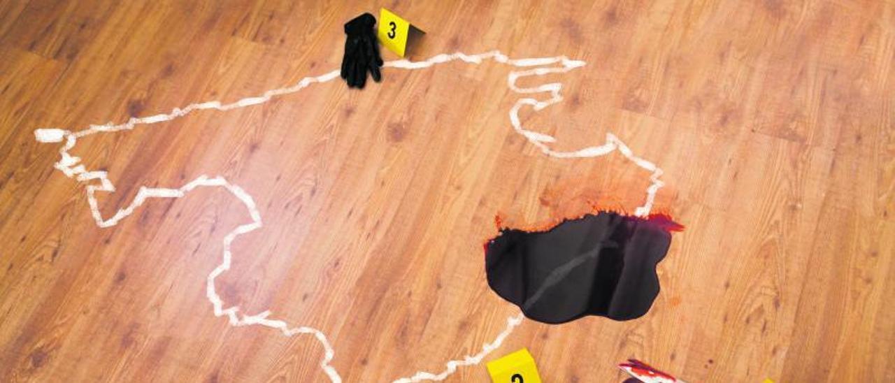 Qué temas aborda la novela negra 3 Escena de crimen novela negra