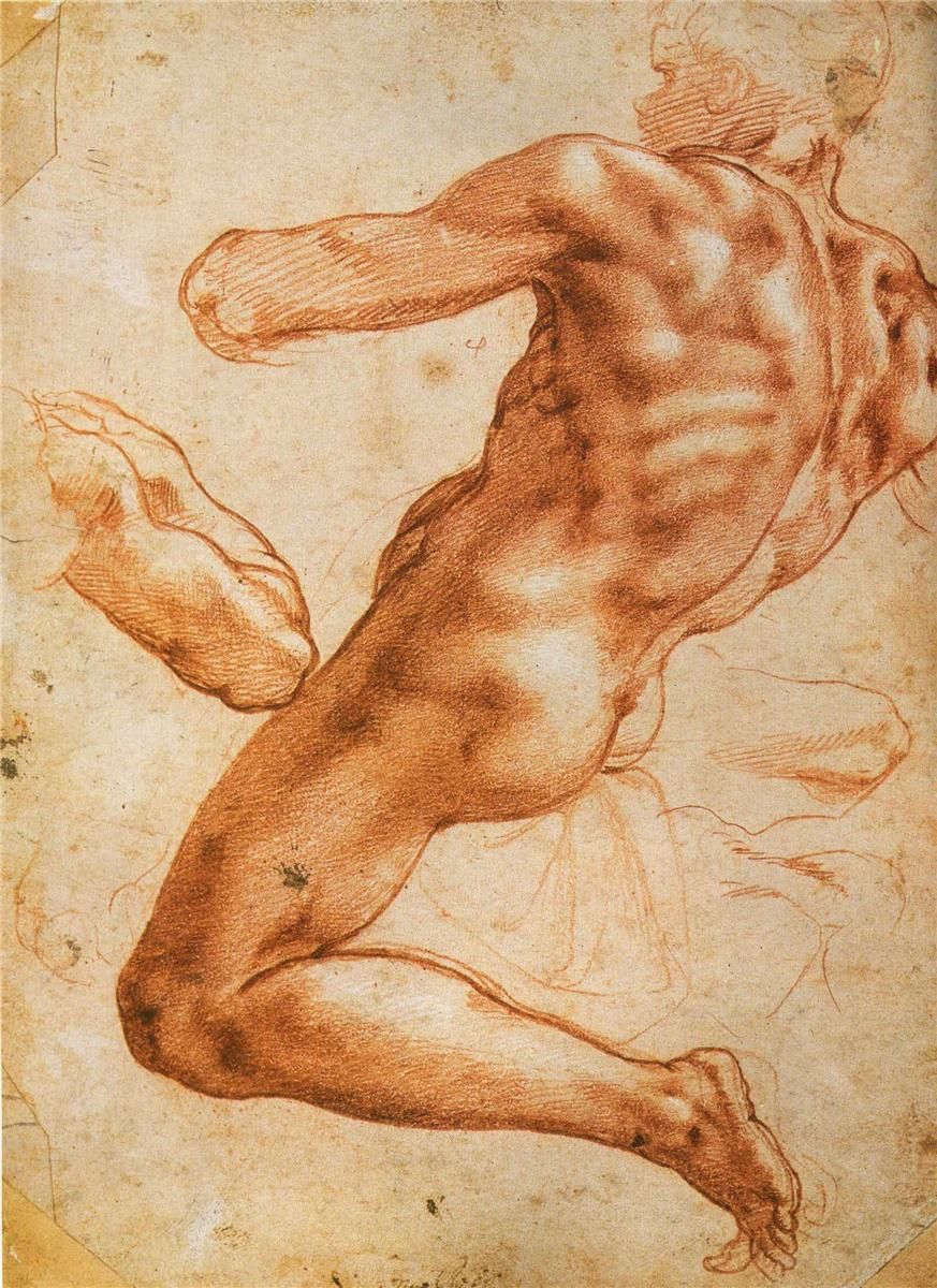 Herramientas de dibujo de Miguel Ángel