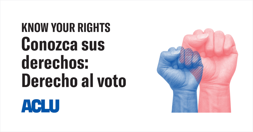 derecho voto