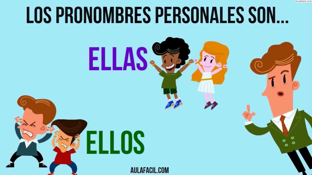 ellos ellas