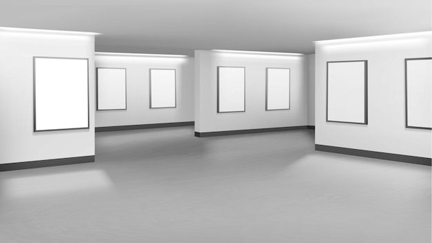Cuántos metros tiene que tener una galería 22 exposicion minima galeria arte vacia 52683 68241