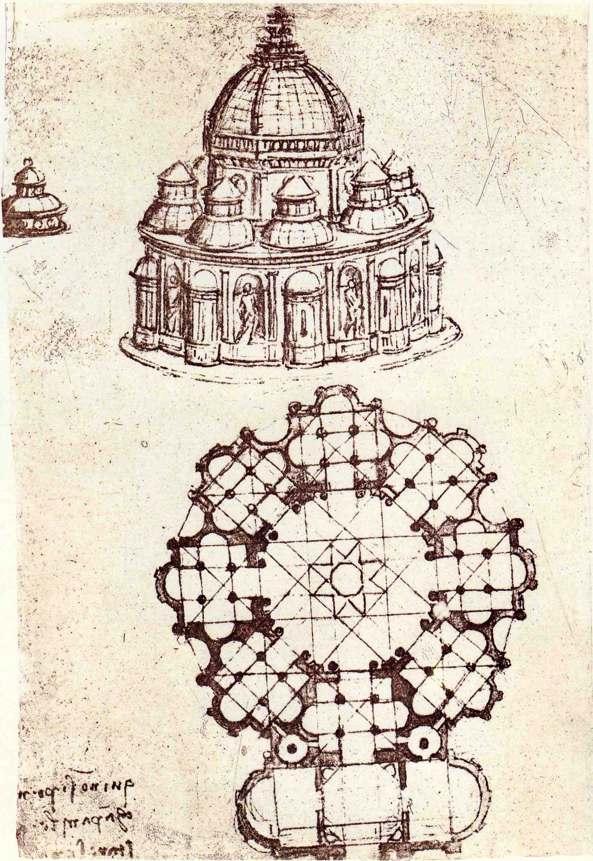 Proyectos arquitectónicos de Leonardo Da Vinci