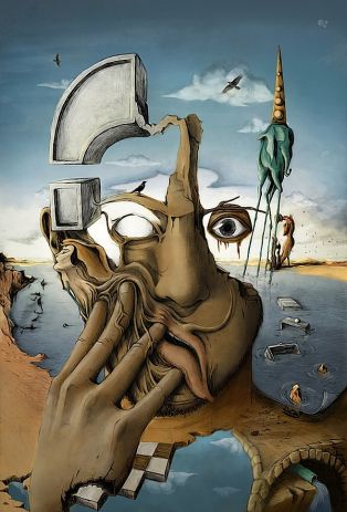 Qué expresa Salvador Dalí en sus obras de arte 4 Salvador Dalí pintura surrealista