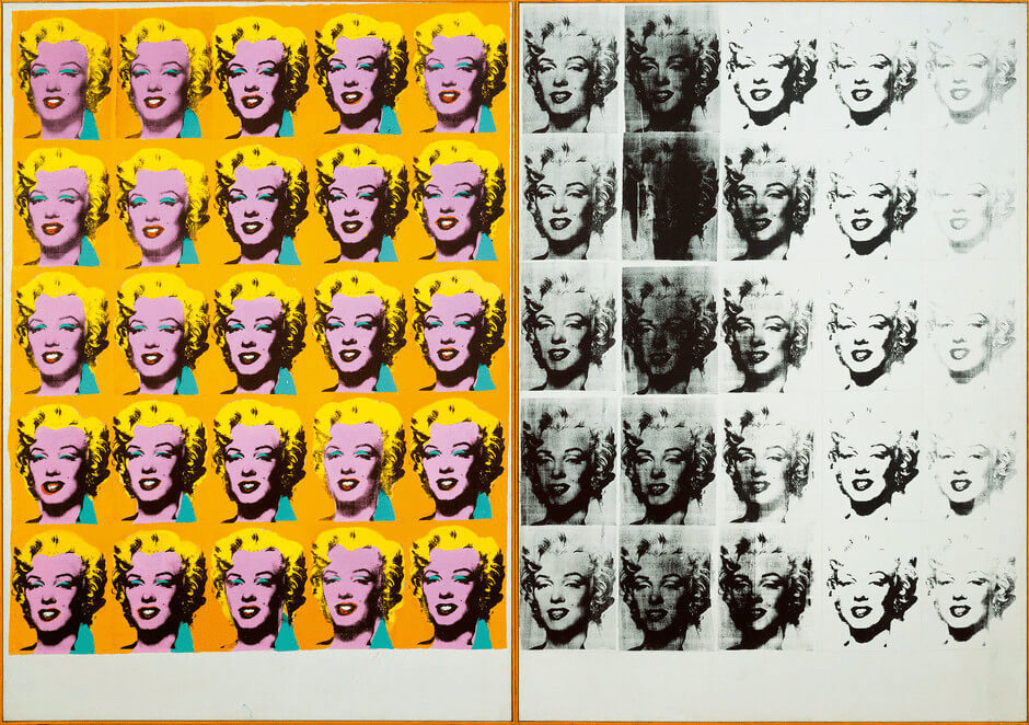 Andy Warhol famosas obras de arte