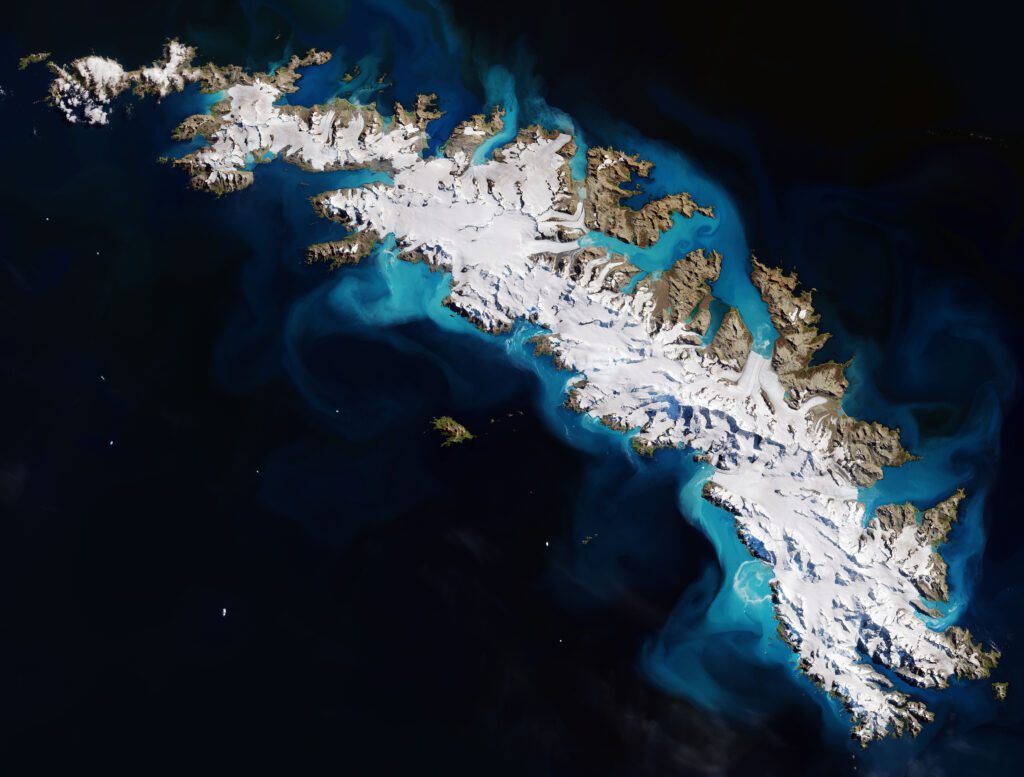 Dónde se ubican las Islas Georgias del Sur y Sandwich del Sur 18 islas georgias 1