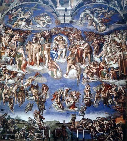 Mural El Juicio Final Miguel Ángel