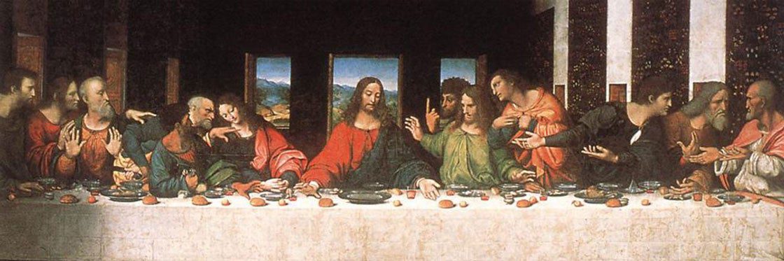 La última cena de Leonardo Da Vinci