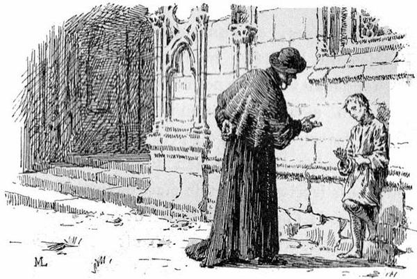 Amos de Lázaro en arte medieval