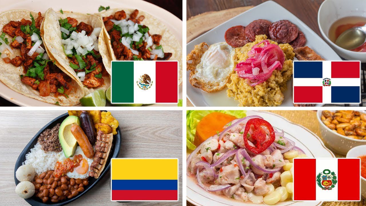Platos típicos de diferentes países