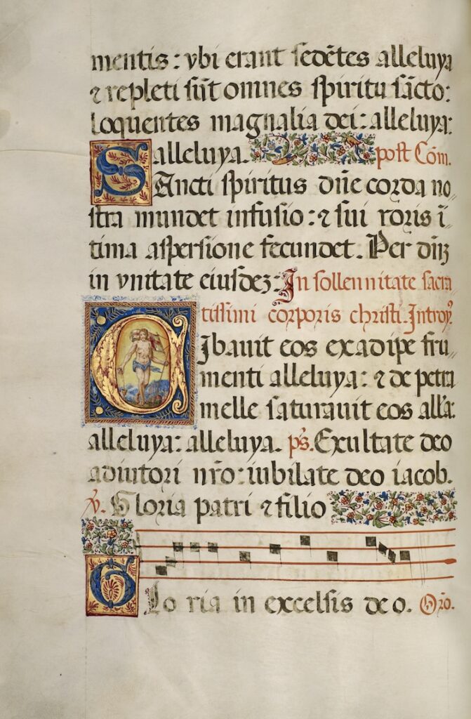 Cómo se llama la época literaria que va desde el siglo V al XV 18 medieval illuminated manuscripts 2